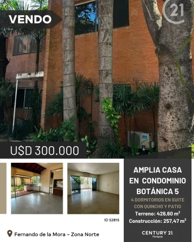 VENDO CASA EN FERNANDO DE LA MORA ZONA NORTE COD 6692 (foto 2)